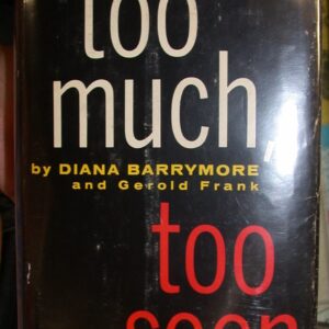 Too Much Too Soon jacket front