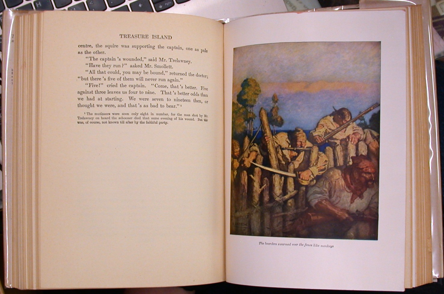 Treasure Island pages