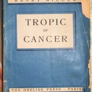Tropic of Cancer front cover