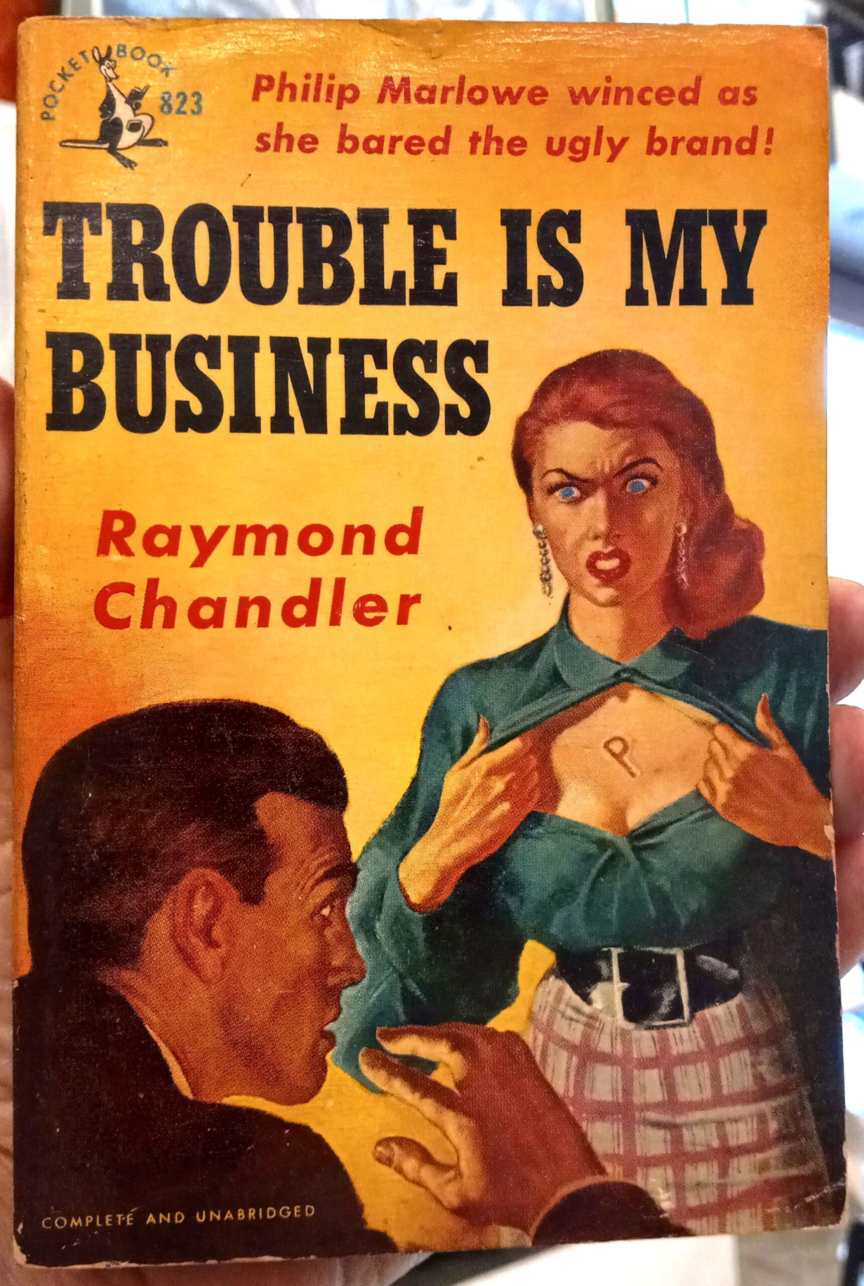 Trouble is My Business front cover