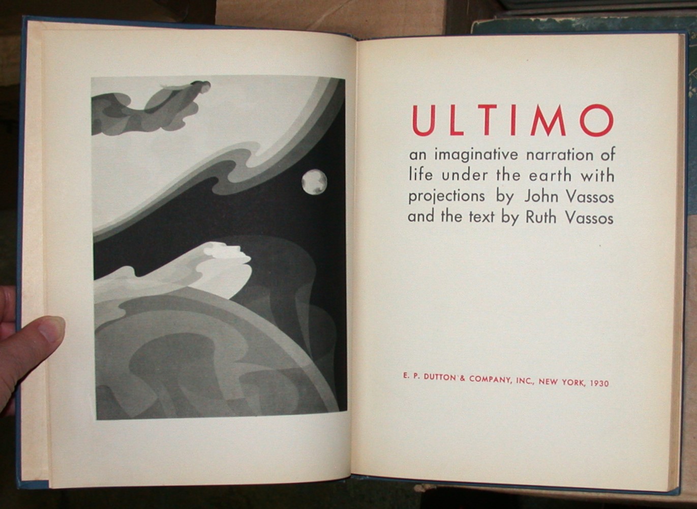 Ultimo title page and frontispiece