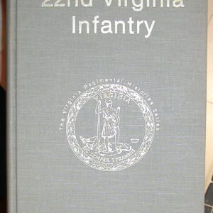 22nd Virginia Infantry front cover