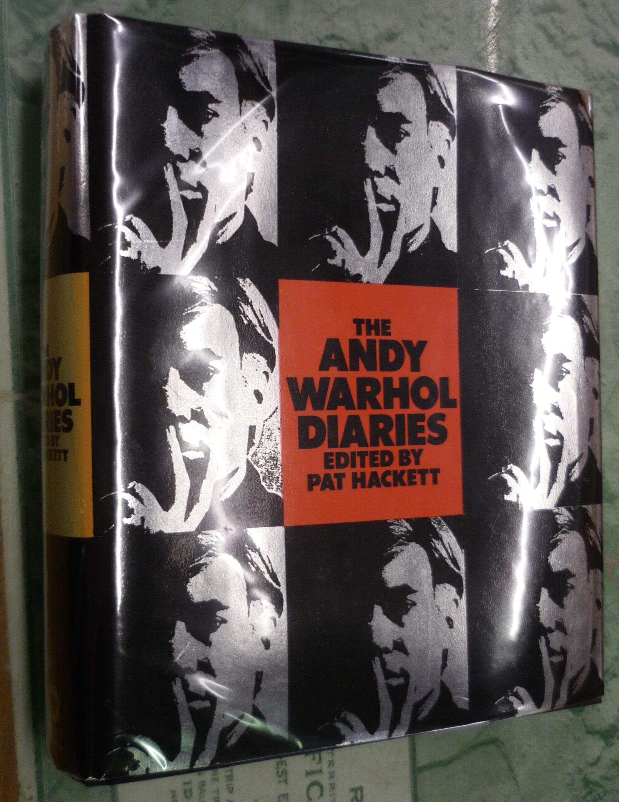 The Andy Warhol Diaries jacket front and spine