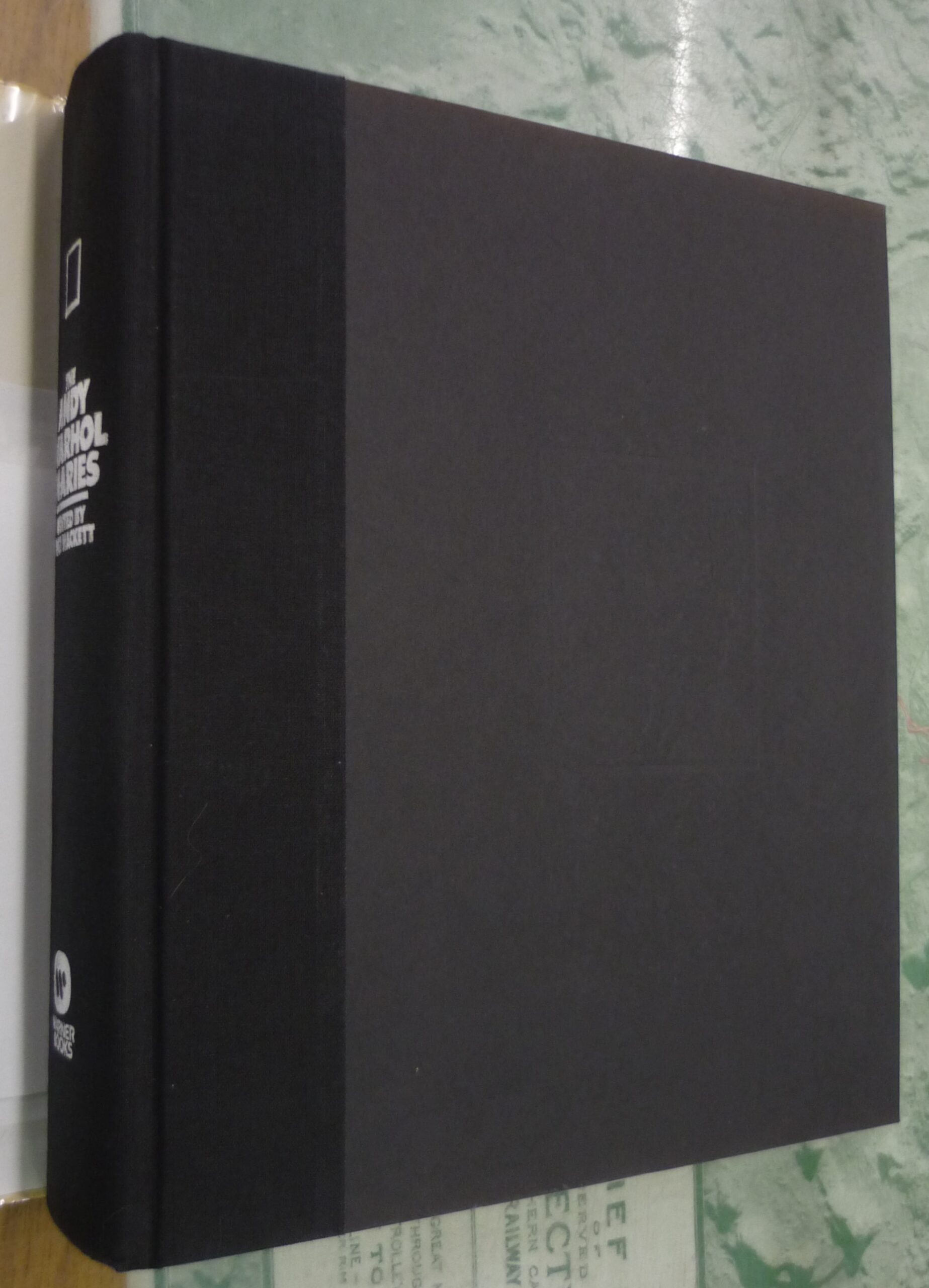 The Andy Warhol Diaries front board