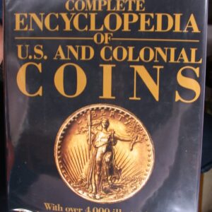 Jacket front for Walter Breen's Complete Encyclopedia of U.S. and Colonial Coins