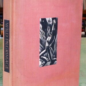 Wild Pilgrimage binding spine and front board