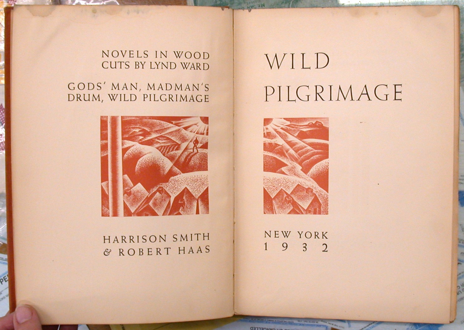 Wild Pilgrimage title page and frontispiece