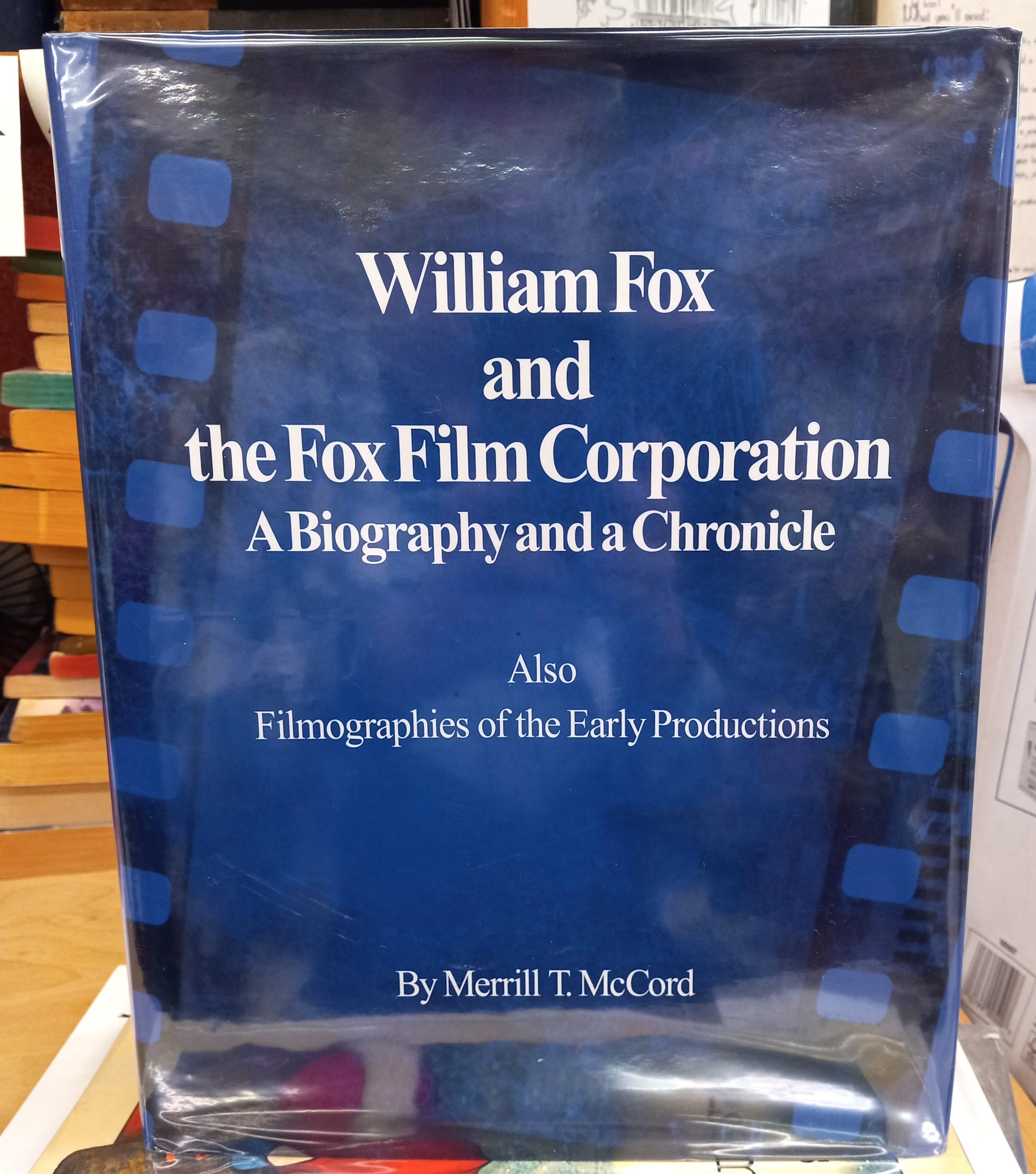 William Fox and the Fox Film Corporation jacket front