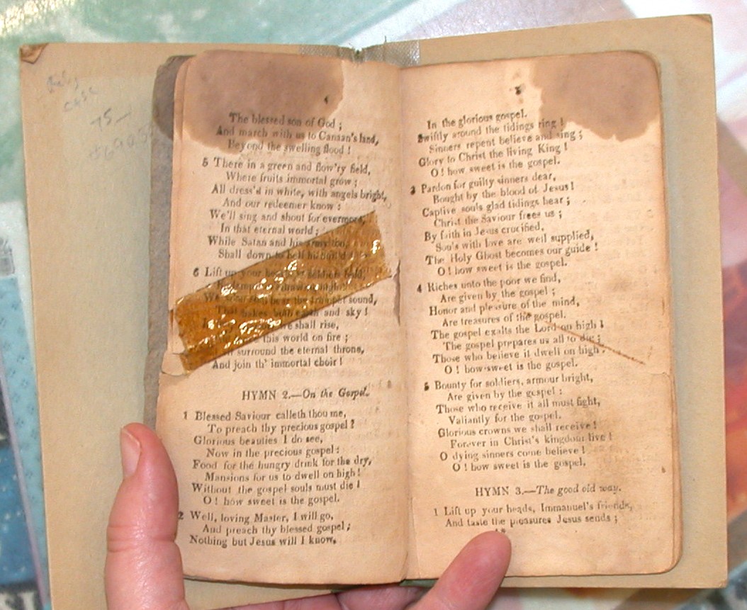 A Selection of Hymns and Spiritual Songs pages