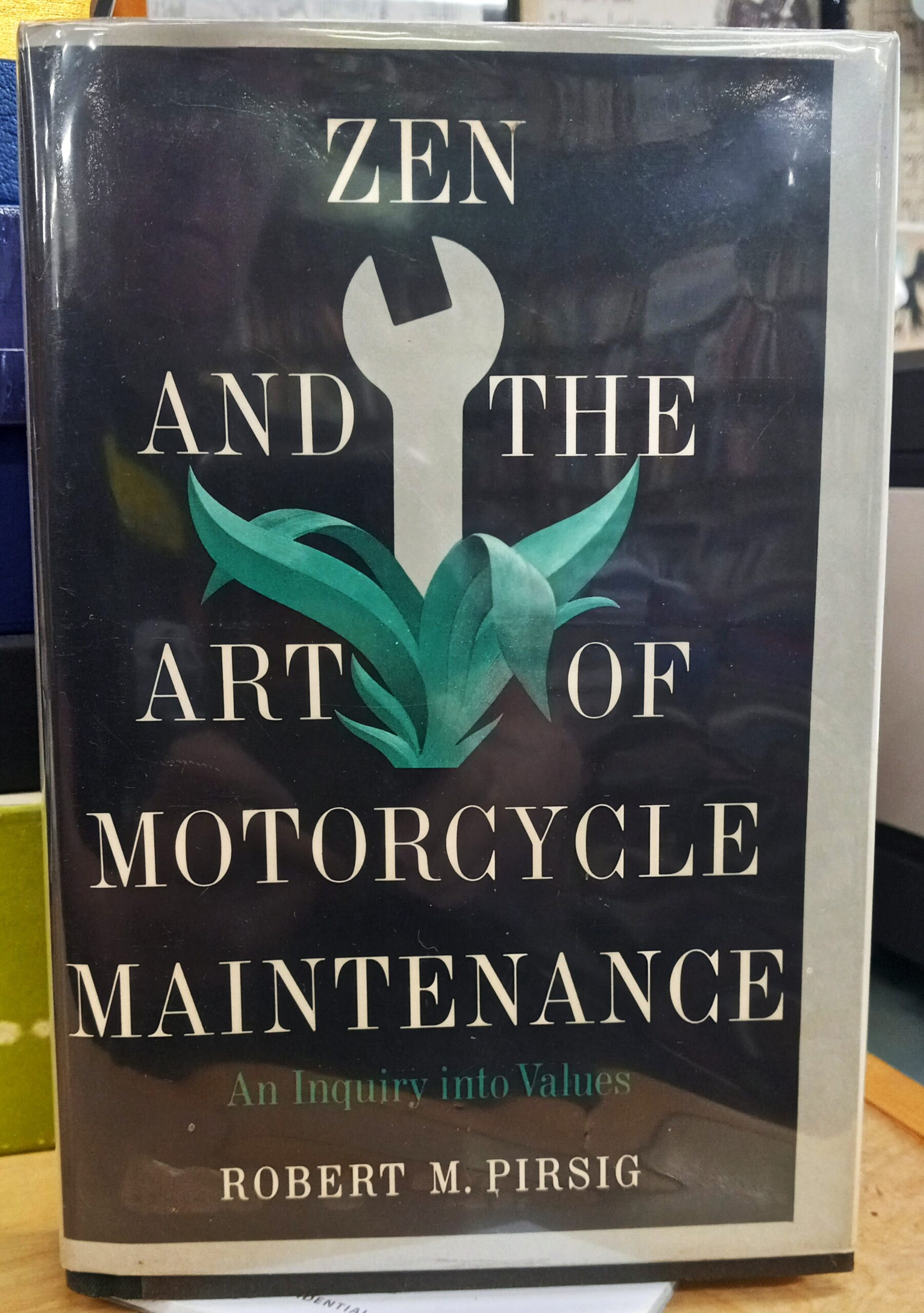 Zen and the Art of Motorcycle Maintenance jacket front