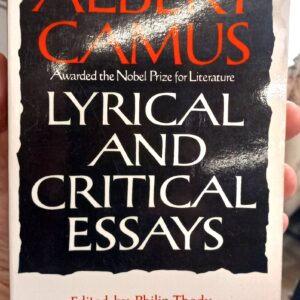Lyrical and Critical Essays front cover