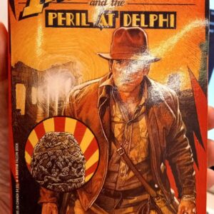 Indiana Jones and the Peril at Delphi front cover
