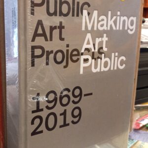 Making Art Public front cover and spine (under shrink wrap)