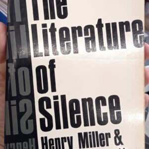 The Literature of Silence front cover