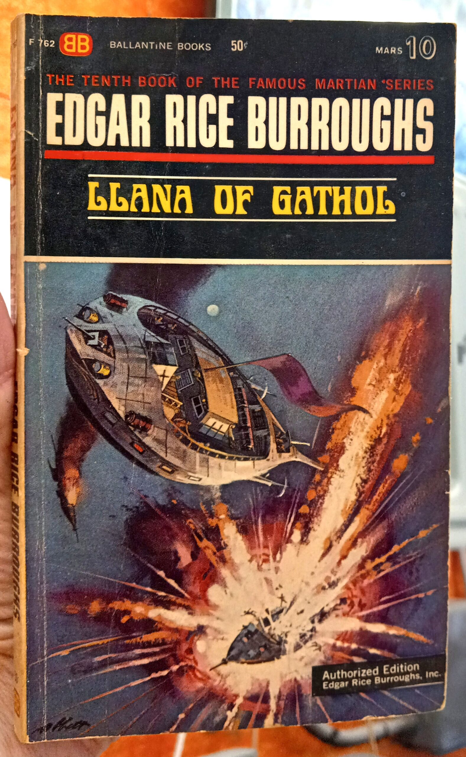 Llana of Gathol front cover