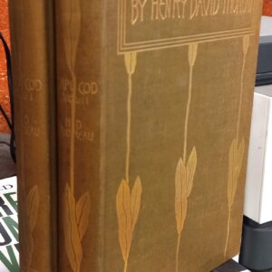 Thoreau, Henry David; Watson, Amelia M. (illustrations): Cape Cod (2 volume set)