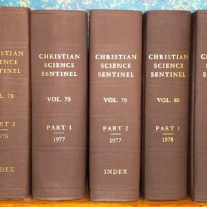 (Christian Science): Christian Science Sentinel 1976-1979 (8 Vols.)