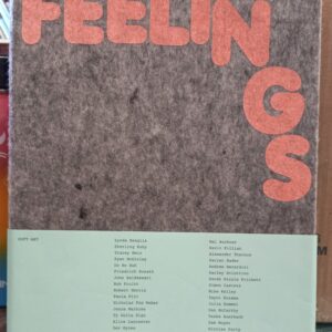Feelings front cover with wraparound band