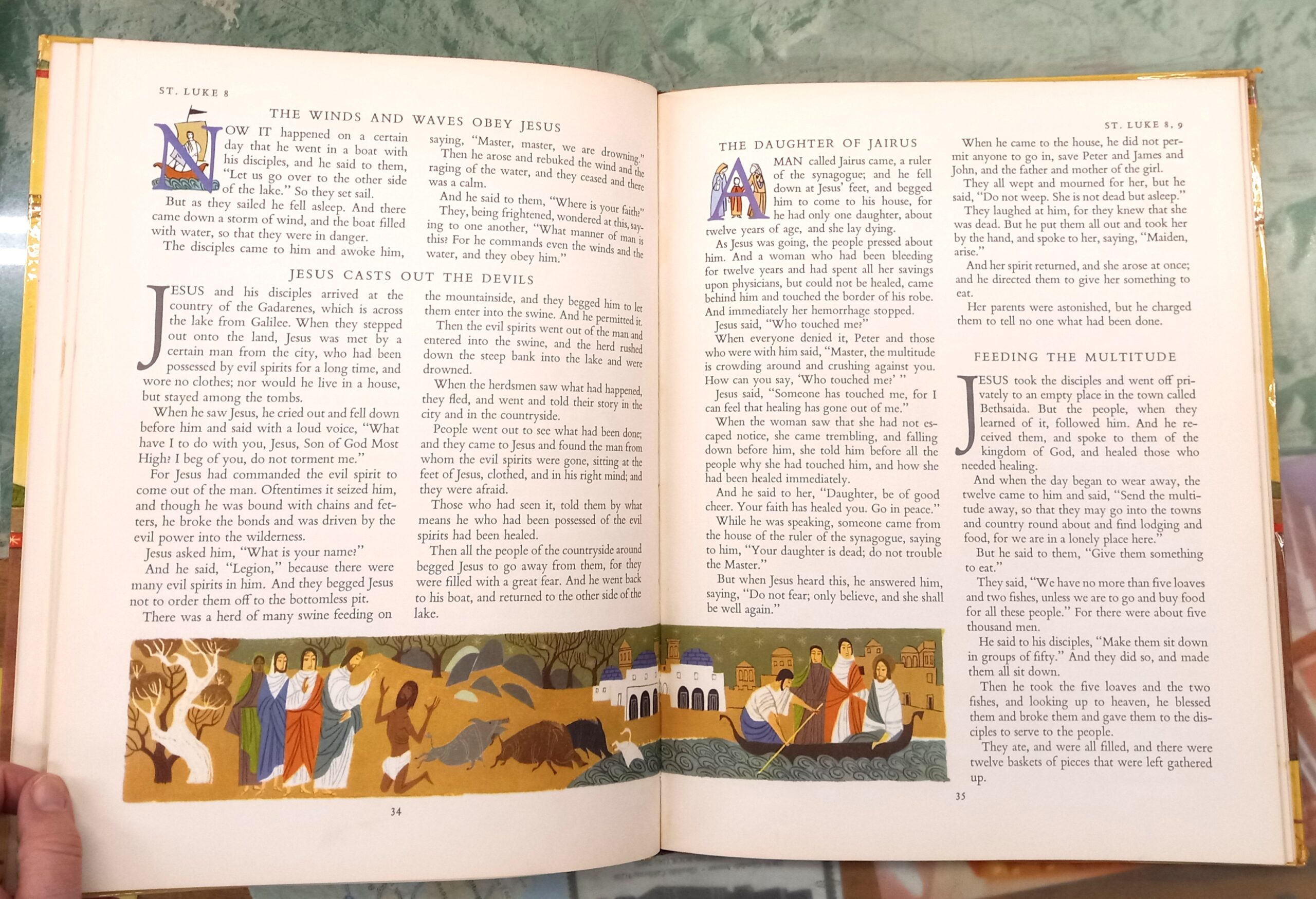 Werner, Elsa Jane; Provensen, Alice (illustrations); Provensen, Martin (illustrations): The Golden Bible for Children: The New Testament - Image 2