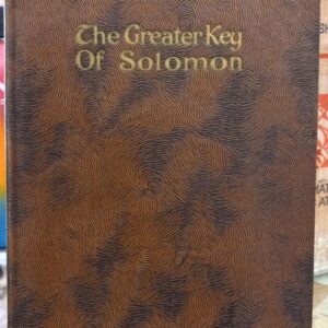 The Greater Key of Solomon front cover