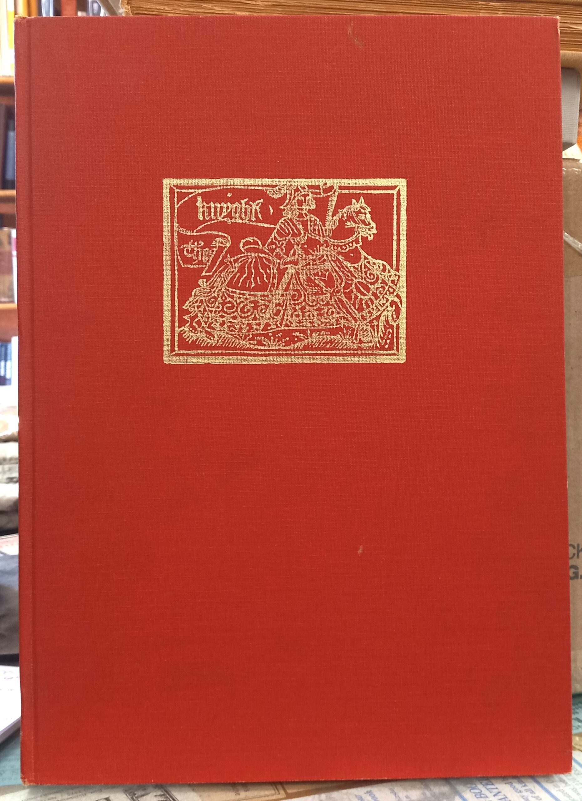 The Book of Geoffrey Chaucer front board