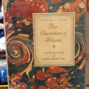 The Decoration of Houses jacket front