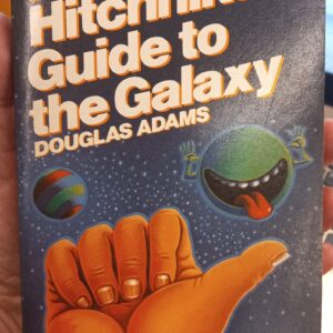 The Hitchhiker's Guide to the Galaxy front cover