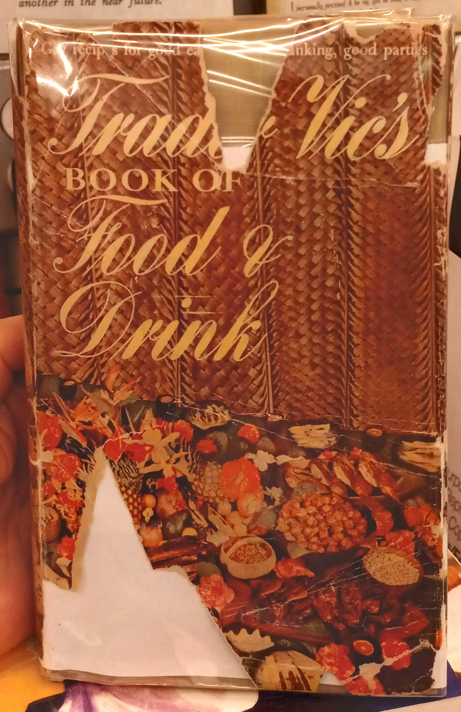 Trader Vic's Book of Food and Drink jacket front