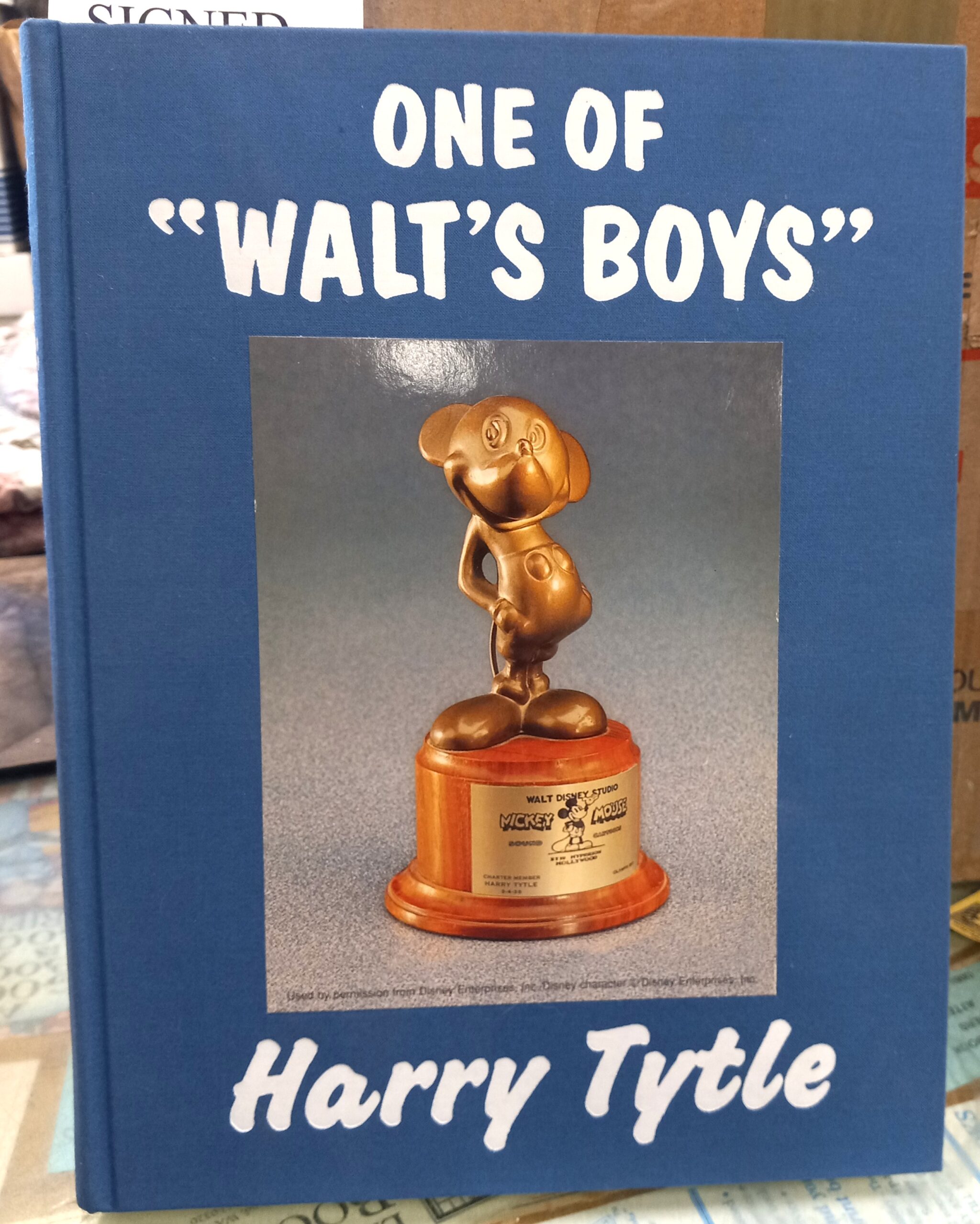 One of Walt's Boys front cover