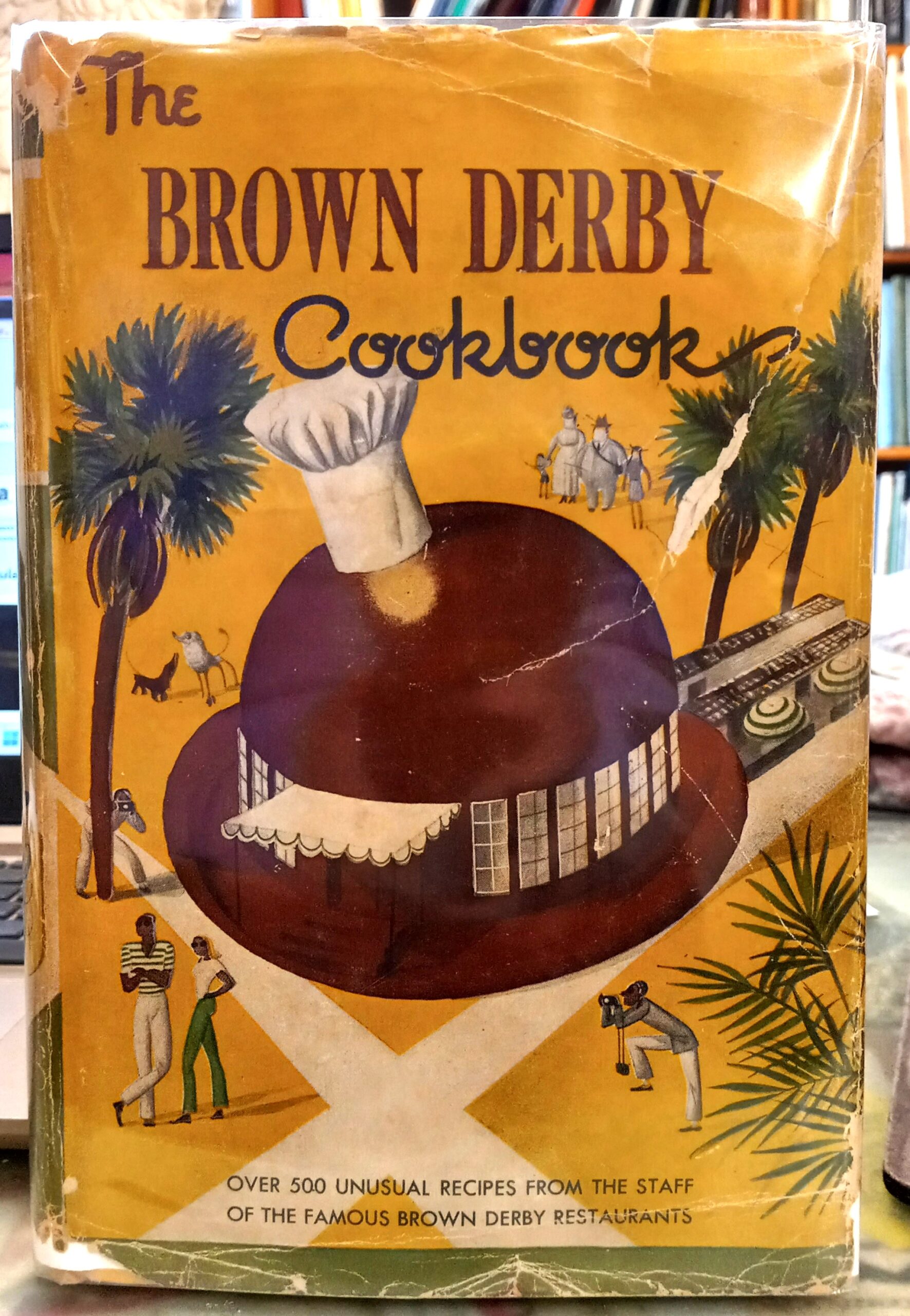The Brown Derby Cookbook jacket front