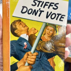 Stiff Don't Vote front cover