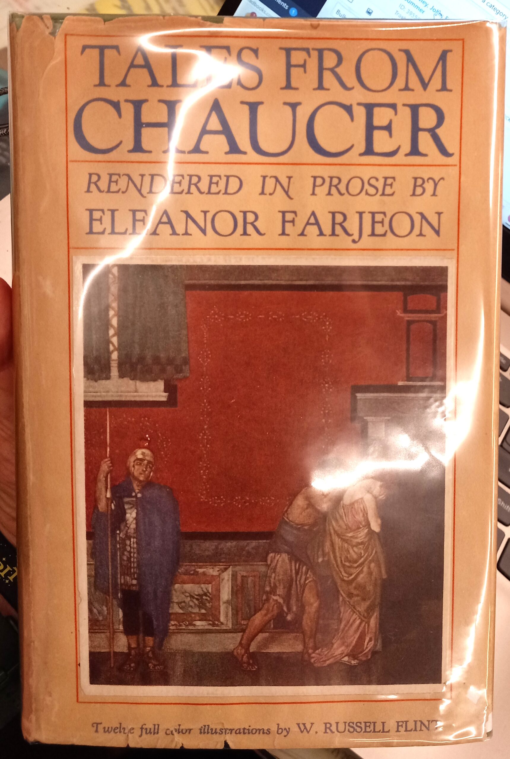 Tales from Chaucer jacket front