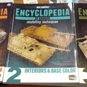Encyclopedia of Armour Modelling Techniques front covers of first three volumes